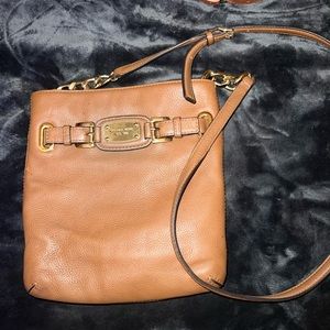 Michael Kors brown crossbody purse